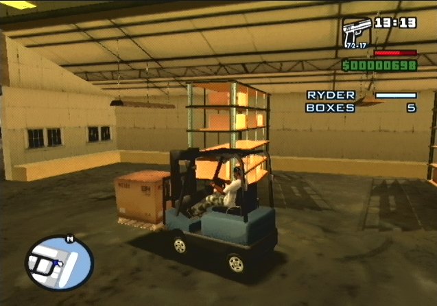C.J en pleine mission - Jeux vid�o - Gta san andreas - la gal...